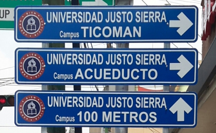 Señalamientos de destino, PSI