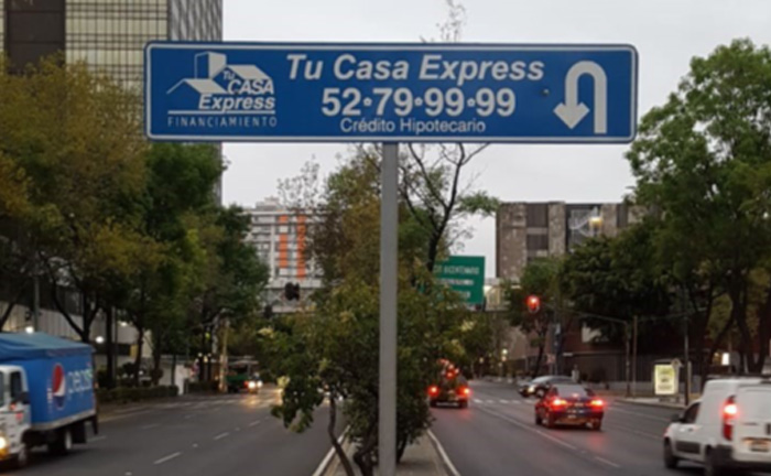 Señalamientos de destino, PSI