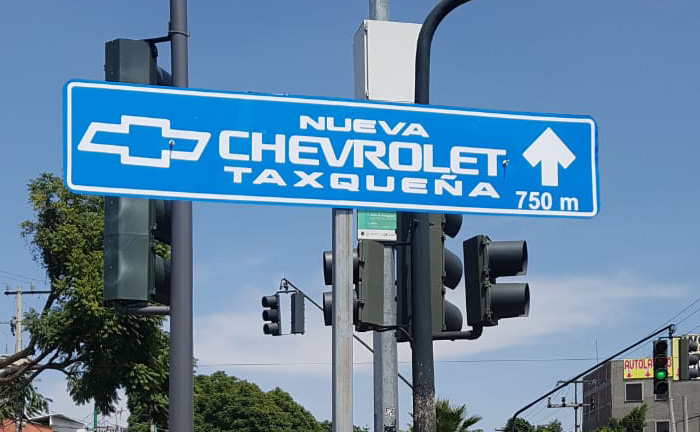 Señalamientos de destino, PSI